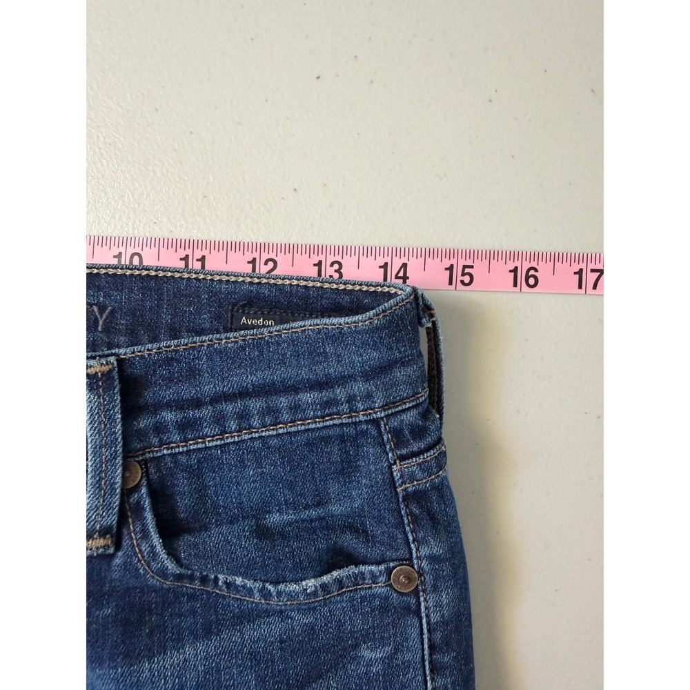 Citizens of Humanity Avedon Low Rise Skinny Jeans Dark Wash Blue Size 27 - Picture 8 of 11